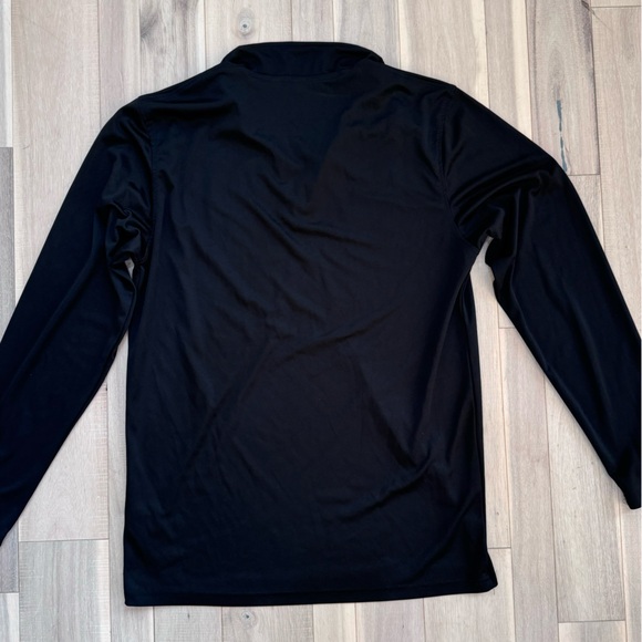 Milwaukee Bucks Sweater Men's Medium Black Long Sleeve 1/4 Zip Antetokounmpo #34 - Picture 5 of 6